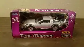 Back To The Future Delorean 1:24 Scale Unboxing Facebook Ad Buy - Was it a Scam?