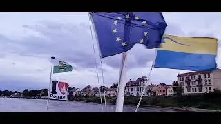 PD Leipzig passiert Laubegast zur Roverboat Shuffle