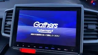 Замена премиум магнитолы Gathers 135vfni на 185 с карплей. Honda Freed. 10 дюймов