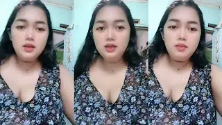 Bunda cantik habis lahiran menyusui anaknya
