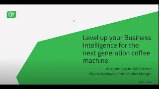 Level up your Business Intelligence for the next generation coffee machine