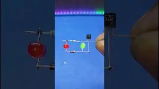 simple projects ||bc547 transistor projects || battery full charge indicator 