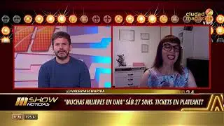 Razones para ir a ver el unipersonal de Valeria Schapira en esta nota con con M show
