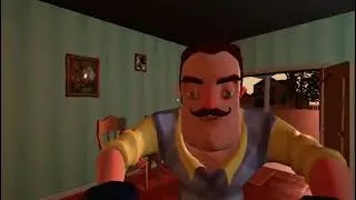 What if the hello neighbor prototype was playable?(LOW GRAPHICS MODE)
