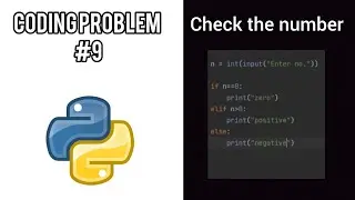 Python Coding problem 9 - Check the number