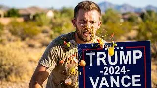 Bait Trump Sign Prank