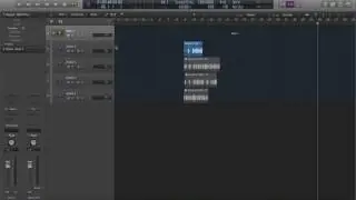 Podcasting In Logic Pro - Mixing and applying FX to a Track Stack (Group of tracks)
