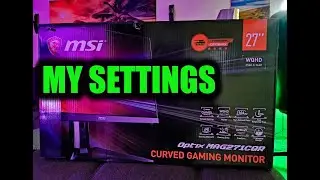 REVIEW MSI Optix MAG271CQR  LED Gaming Monitor 27 Zoll QHD 144 Hz