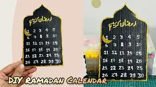 DIY Ramadan Calendar😱🌙|Ramadan Decoration 🌙|DIY Islamic Decor 🌙|Ramadan Kareem 🌙✨