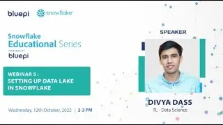Snowflake Educational Series - Setting up Data Lake in Snowflake