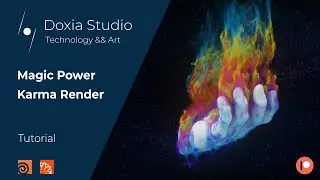 Houdini Tutorial: Magic Power & Karma Render (Preview)
