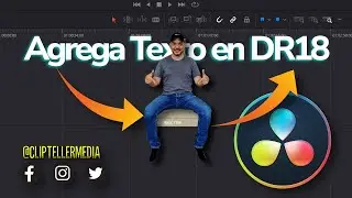 Como Agregar TEXTO en DaVinci Resolve | 