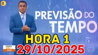 TIME 1 - WEATHER FORECAST - 10/29/2025 / WEDNESDAY
