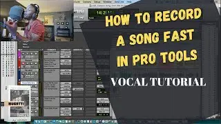 How To Record A Rnb Rap Hook | Vocal Recording Session (Fedarro Records A Hook) Pro Tools Session