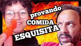 PROVANDO SALGADINHOS GRINGOS ESTRANHOS! - será que o México foi longe demais? 🔥 🔥
