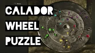 Risen 3   - Calador Wheel Puzzle (Old Castle Ruins, Grimoire)