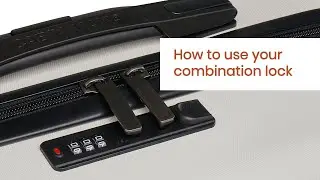 Cabin Max Anode - How To Use Your Combination Lock