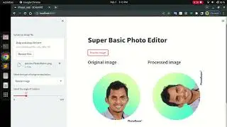 Streamlit photo editor