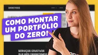 Como FAZER um PORTFÓLIO do ZERO usando a Hostinger (site próprio)