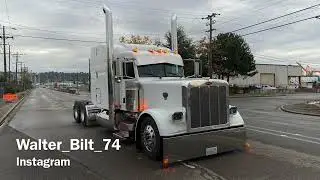 November 13, 2023 замена ремней, шестерёнок ￼и натяжителей ￼￼C15 Cat и мойка ￼ Peterbilt 389 Classic