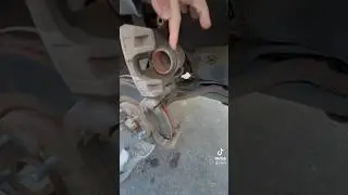 My brakes where to the metal #car #carmaintenance #automobile #cars #automotive #trending