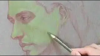 Художник 100-го уровня.Портрет за минуту.