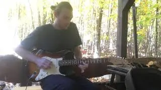 Relaxing Blues Guitar Solo in Nature