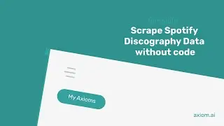 Step-by-Step Guide: Scraping Spotify Discography Data without code