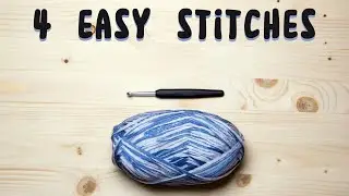 Master The Fundamentals: Beginner's Guide To 4 Basic Crochet Stitches