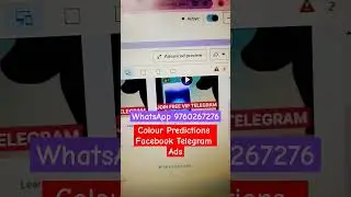 How to permote telegram Facebook ads for colour Predictions platform ✅🤙 #colourprediction
