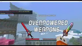 OVERPOWERED WEAPONS Tutorial Walkthrough in Minecraft Marketplace