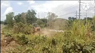 Excelent Dozer clearing Road side