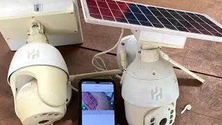 How to connect 4G  PTZ Camera Wi-Fi | Solar 4G PTZ Camera Wi-Fi