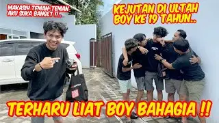 Boy dapat hadiah spesial dari tim GWSM !! HAPPY BIRTHDAY FIRMAN BOY YANG KE 19 TAHUN