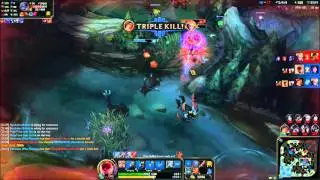 Playing billiard with ezreal :D [Lee Sin kick]  | MageTrick