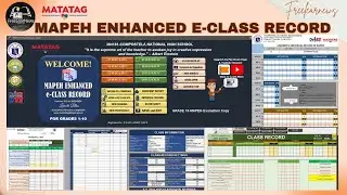MAPEH Enhanced e-Class Record | Matatag