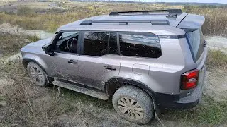 Toyota Land Cruiser Prado 250 2.4L Turbo Gasoline on Light Trial Track