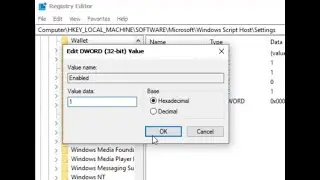 Windows Script Host Enable or Disable in Command Prompt and Smadv 2020