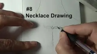 Necklace new sketch. Drawing and Designing Jewelry. Free jewelry design. Make jewelry.!