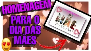 HOMENAGEM  PARA O DIA DAS MÃES  #HOMENAGEMPARAODIASASMAES #LETRASPERSONALIZADAS #PICSART #MAE
