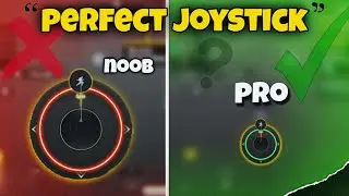 BGMI PERFECT JOYSTICK SIZE | BGMI BEST SPRINT SENSITIVITY SETTING ✅ MRSMARTYT