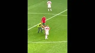 Rispek Ronaldo 😍 #uero2024 #portugal #shorts #football