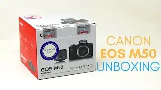 Canon EOS M50 Unboxing - Indian Retail Unit