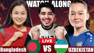Bangladesh vs Uzbekistan Live | AFC WOMEN'S ASIAN CUP 2026 | Watch-Along & Live Reaction