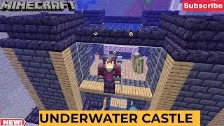 MADE Underwater Castle DAY - 59  || Minecraft hindi  #gamerfleet  #minecraft #veerafunnygaming