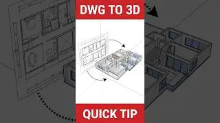 HOW TO IMPORT DWG FILE IN SKETCHUP 📏📐 | SKETCHUP COURSE