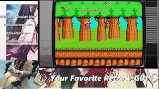 Your Favorite E-girl Retro Gaming Edition. NES/SNES gameplay