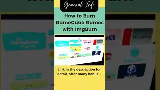 How to Burn GameCube Games with ImgBurn | iso to mini dvd | iso to disc for wii | 2022 | 