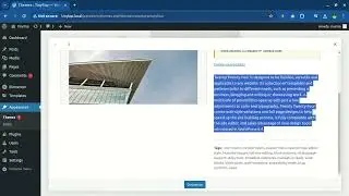Wordpress Custom theme part 1
