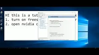 How to enable g sync compatible mode (gsync freesync g-sync)